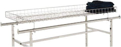 ECONOCO - Chrome Grid Basket Rack Topper - 22-1/2" Wide x 2-3/4" High - Eagle Tool & Supply