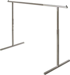 ECONOCO - Chrome Adjustable Topper - 23-1/2" Wide x 38" High - Eagle Tool & Supply