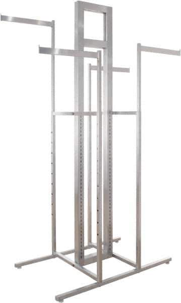 ECONOCO - 4-Way Display Rack Frame - 24" Wide x 72" High - Eagle Tool & Supply