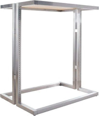 ECONOCO - 1 Shelf, Multi-Merchandiser Display Rack - 34" Wide x 54" High x 48" Deep - Eagle Tool & Supply