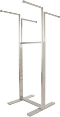 ECONOCO - 4-Way Display Rack - 32" Wide x 75" High x 24" Deep - Eagle Tool & Supply