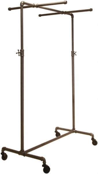 ECONOCO - Gray Adjustable Ballet Display Rack - 41" Wide x 72" High x 22" Deep - Eagle Tool & Supply