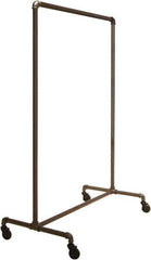 ECONOCO - Gray Ballet Display Rack - 23-3/8" Wide x 64-3/4" High x 22" Deep - Eagle Tool & Supply
