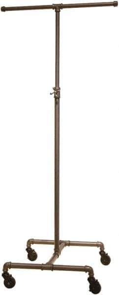 ECONOCO - Gray 2-Way Display Rack - 21" Wide x 72" High x 21" Deep - Eagle Tool & Supply