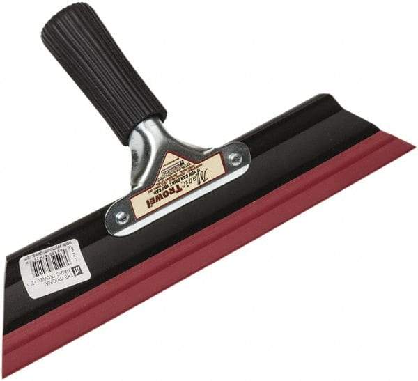 SEYMOUR-MIDWEST - Rubber Smoother Trowel - 12" Long x 12" Wide, Rubber Handle - Eagle Tool & Supply