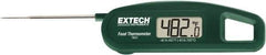 Extech - Digital & Glass Pocket Thermometers Type: Pocket Digital Thermometers Minimum Temperature (C): -40 - Eagle Tool & Supply