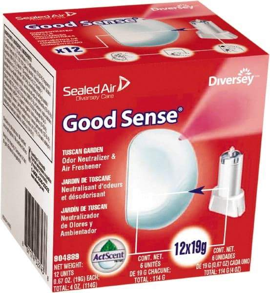 Diversey - White Air Freshener Dispenser - No Battery Required - Eagle Tool & Supply