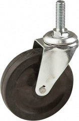 ECONOCO - 4" Diam Stem Mount Caster Body Only - Plastic, 150 Lb Capacity, 1/2 x 1" Threaded Stem - Eagle Tool & Supply