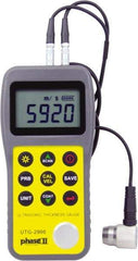 Phase II - 0.025" to 23" Pulse Echo Mode & 2-23/64" Echo-Echo Mode Measurement, 0.01mm Resolution Electronic Thickness Gage - Accurate up to 0.015mm - Eagle Tool & Supply