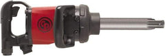 Chicago Pneumatic - #5 Spline Drive, 5,200 RPM, 1,920 Ft/Lb Torque Impact Wrench - D-Handle, 500 IPM, 40.7 CFM, 1/2" NPT Inlet - Eagle Tool & Supply