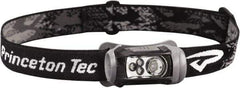 Princeton Tec - White LED Bulb, 150 Lumens, Hands-free Flashlight - Black Plastic Body, 3 AAA Alkaline Batteries Included - Eagle Tool & Supply