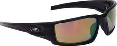 Uvex - Espresso Lenses, Framed Polarized Glasses - Scratch Resistant, Size Universal, Wrap Around - Eagle Tool & Supply