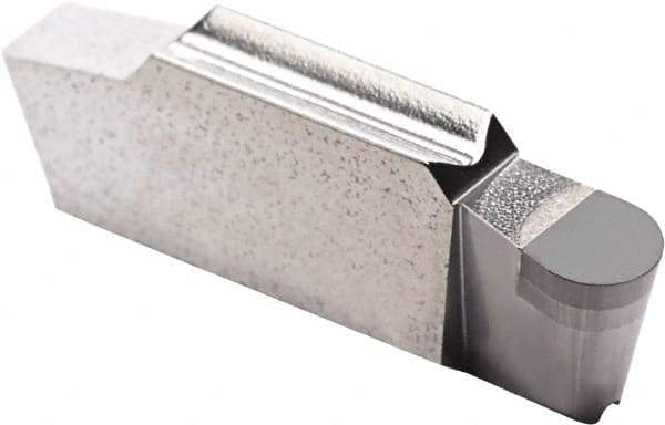 Seco - 1304LCGN Grade CBN010, 0.157" Cutting Width PCBN Grooving Insert - 0.157" Max Depth of Cut, Neutral, 0.0787" Corner Radius - Eagle Tool & Supply