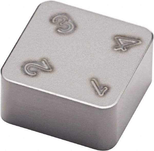 Seco - SNMN434 S Grade CBN600 PCBN Turning Insert - 90° Square, 1/2" Inscr Circle, 3/16" Thick, 1/16" Corner Radius - Eagle Tool & Supply