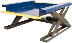 Southworth - 2,000 Lb Capacity Low Power Pallet Positioner Scissor Lift - 0.38" to 35-3/8" Lift Height, 50" Platform Length x 48" Platform Width - Eagle Tool & Supply