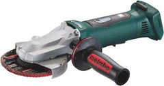 Metabo - 5" Wheel Diam, 8,000 RPM, Cordless Angle & Disc Grinder - 5/8-11 Spindle - Eagle Tool & Supply