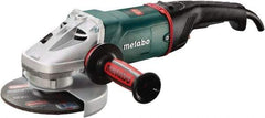 Metabo - 7" Wheel Diam, 8,500 RPM, Corded Angle & Disc Grinder - 5/8-11 Spindle - Eagle Tool & Supply