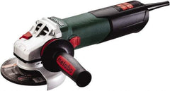 Metabo - 5" Wheel Diam, 2,800 to 11,000 RPM, Corded Angle & Disc Grinder - 5/8-11 Spindle, 120 Volts, 13.5 Amps - Eagle Tool & Supply