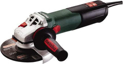 Metabo - 6" Wheel Diam, 8,500 RPM, Corded Angle & Disc Grinder - 5/8-11 Spindle, 120 Volts, 13.5 Amps - Eagle Tool & Supply