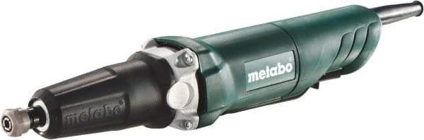 Metabo - 1/4 Inch Collet, 25,000 RPM, Straight, Electric Die Grinder - 120 Volt, 3.5 Amp - Eagle Tool & Supply