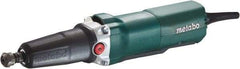 Metabo - 1/4 Inch Collet, 10,000 to 30,500 RPM, Straight, Electric Die Grinder - 120 Volt, 6.4 Amp, 8 Ft. Long Cord - Eagle Tool & Supply