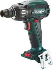 Metabo - 1/2" Drive 18 Volt Pistol Grip Cordless Impact Wrench & Ratchet - 2,150 RPM, 295 Ft/Lb Torque, Lithium-Ion Batteries Not Included - Eagle Tool & Supply