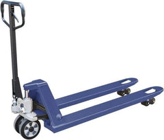 Value Collection - 5,500 Lb Capacity, 4-1/2" Lift Quick Lift Pallet Truck - 3" Min Lift Height, 48" Fork Length x 27" Fork Width, 27" Overall Width - Eagle Tool & Supply