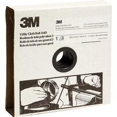 3M - 1-1/2" x 20 Yd 120 Grit Aluminum Oxide Shop Roll - Fine Grade - Eagle Tool & Supply