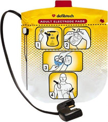 Defibtech - Adult CPR Pad - Compatible With Lifeline VIEW AED - Eagle Tool & Supply