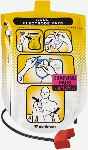 Defibtech - Defibrillator Training Pad - Compatible With Lifeline AED - Eagle Tool & Supply