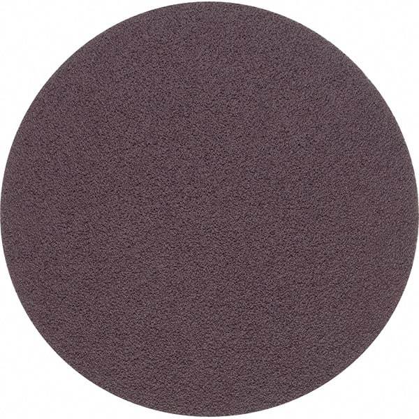 3M - 5" Diam, 60 Grit µ Aluminum Oxide Adhesive PSA Disc - Very Fine Grade, Red, Polyester Backing, Flexible, Use with Random Orbital Sanders - Eagle Tool & Supply