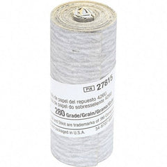 3M - 2-1/2" Diam, 280 Grit Silicon Carbide Adhesive PSA Disc - Very Fine Grade, Gray, Paper Backing, Flexible, Use with Hand Sanding - Eagle Tool & Supply