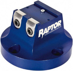 Raptor Workholding - 1-1/2" Jaw Width, 3" High Dovetail Vise - For Use with 4 & 5 Axis Workholding Systems - Eagle Tool & Supply