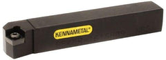 Kennametal - SCGC, Left Hand Cut, 12mm Shank Height x 12mm Shank Width, Neutral Rake Indexable Turning Toolholder - 160mm OAL, CC..09T3.. Insert Compatibility, Series Screw-On - Eagle Tool & Supply