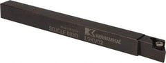 Kennametal - SDJC, Left Hand Cut, 3° Lead Angle, 1/2" Shank Height x 1/2" Shank Width, Neutral Rake Indexable Turning Toolholder - 6" OAL, DC..32.5. Insert Compatibility, Series Screw-On - Eagle Tool & Supply
