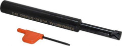 Kennametal - 12.19mm Min Bore Diam, 6" OAL, 5/8" Shank Diam, A-STUN Indexable Boring Bar - T221P Insert, Screw Holding Method - Eagle Tool & Supply