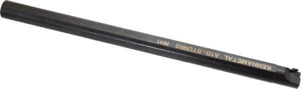 Kennametal - 19.56mm Min Bore Diam, 10" OAL, 5/8" Shank Diam, A-STUN Indexable Boring Bar - T221P Insert, Screw Holding Method - Eagle Tool & Supply