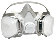 Half Facepiece Disposable Respirator Assembly; Medium 12/cs - Eagle Tool & Supply