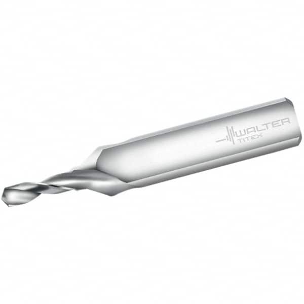 Walter-Titex - M12 Plain/Stepped Cut 60° Incl Angle High Speed Steel Combo Drill & Countersink - Eagle Tool & Supply