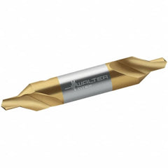 Walter-Titex - Metric Plain Cut 60° Incl Angle High Speed Steel Combo Drill & Countersink - Eagle Tool & Supply