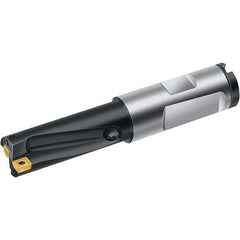 Walter - 31mm Max Drill Depth, 2xD, 15.5mm Diam, Indexable Insert Drill - 2 Inserts, 16mm Shank Diam, Combination Shank - Eagle Tool & Supply