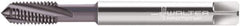 Walter-Prototyp - M8x0.75 Metric Fine 3 Flute 6HX Modified Bottoming Spiral Flute Tap - Powdered Metal, AlCrN Finish, 90mm OAL, Right Hand Flute, Right Hand Thread, Series 2141663 - Eagle Tool & Supply
