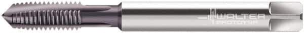 Walter-Prototyp - M6x1.00 Metric, 3 Flute, AlCrN Finish, Powdered Metal Spiral Point Tap - Plug Chamfer, Right Hand Thread, 80mm OAL, 15mm Thread Length, 6mm Shank Diam, 6HX Class of Fit, Series 2021763 - Exact Industrial Supply