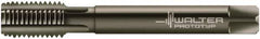 Walter-Prototyp - 5/8-18 UNF 2B 4 Flute Nitride/Oxide Finish Powdered Metal Straight Flute Machine Tap - Modified Bottoming, Right Hand Thread, 100mm OAL, 21mm Thread Length, Oversize - Eagle Tool & Supply