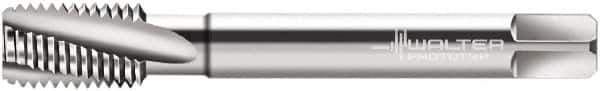 Walter-Prototyp - 1/2-20 UNF 4 Flute 3B Modified Bottoming Spiral Flute Tap - Powdered Metal, Bright Finish, 100mm OAL, Right Hand Flute, Right Hand Thread, Series 234664 - Eagle Tool & Supply