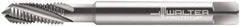 Walter-Prototyp - M6x1.00 Metric Coarse, 3 Flute, 25° Helix, Modified Bottoming Chamfer, Bright Finish, Powdered Metal Spiral Flute STI Tap - Right Hand Flute, 3.5433" OAL, 0.315" Shank Diam, 0.7087" Thread Length, 4H Class of Fit, Series 204089 - Exact Industrial Supply
