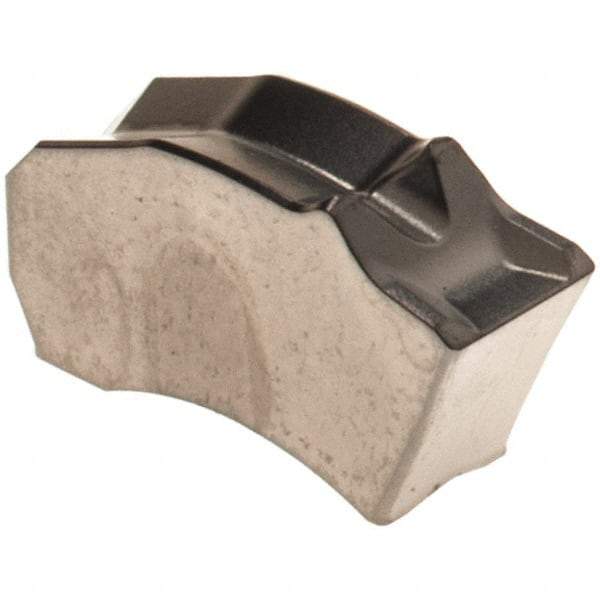 Walter - SX4E400N02 CE4 WSM33S Grade, 0.1575" Cutting Width, Carbide Cutoff Insert - Neutral Lead Angle, 0.0079" Cnr Rad, TiAlN/Al2O3/Al Coated, Single End - Eagle Tool & Supply