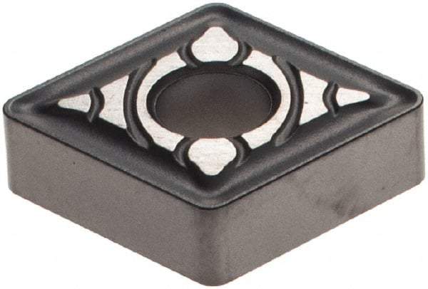 Walter - CNMG322 MK5 Grade WKK20S Carbide Turning Insert - TiCN/Al2O3/TiCN Finish, 80° Diamond, 3/8" Inscr Circle, 1/8" Thick, 1/32" Corner Radius - Eagle Tool & Supply