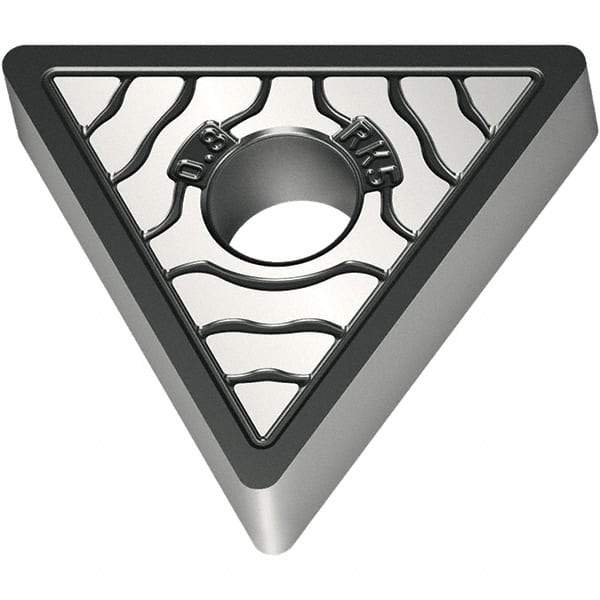 Walter - TNMA433 RK5 Grade WKK20S Carbide Turning Insert - TiCN/Al2O3/TiCN Finish, 60° Triangle, 1/2" Inscr Circle, 3/16" Thick, 3/64" Corner Radius - Eagle Tool & Supply