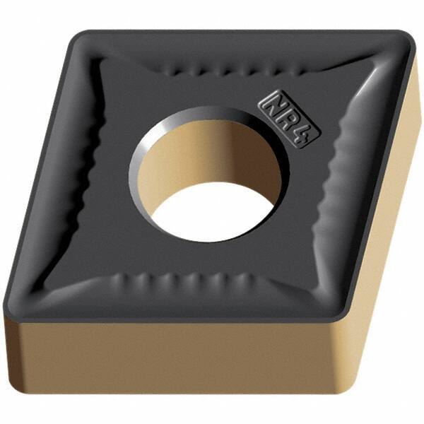 Walter - CNMG433 NR4 Grade WAM30 Carbide Turning Insert - 80° Diamond, 1/2" Inscr Circle, 3/16" Thick, 3/64" Corner Radius - Eagle Tool & Supply